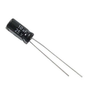 10uF 25V Electrolytic Capacitor **LOCAL STOCK***