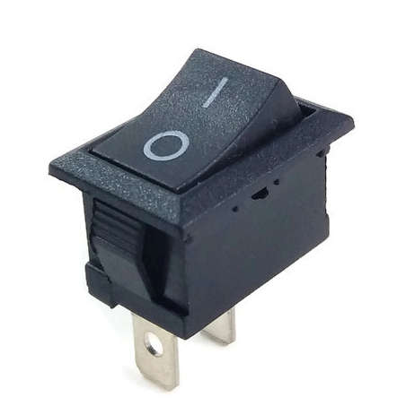 KCD1-101 Rocker Switch 250V 6A SPST ON OFF Black ***LOCAL STOCK***