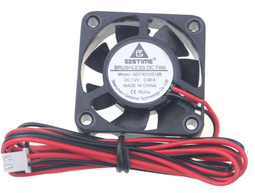 Fan 12V Ball Bearing Brushless 40 x 40 x 10mm ***LOCAL STOCK***