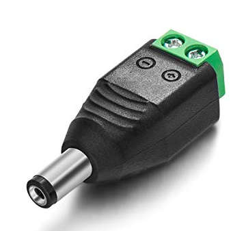 5.5mm x 2.1mm Male DC Power Socket Jack Cable Connector for Arduino ***LOCAL STOCK***