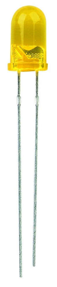 LED 3mm Diffused - Yellow ***LOCAL STOCK***