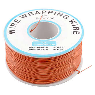 PCB 30 AWG Wrapping Wire 5m - Orange ***LOCAL STOCK***