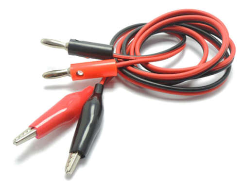 Crocodile to Banana Plug Test Lead 950mm ***LOCAL STOCK***