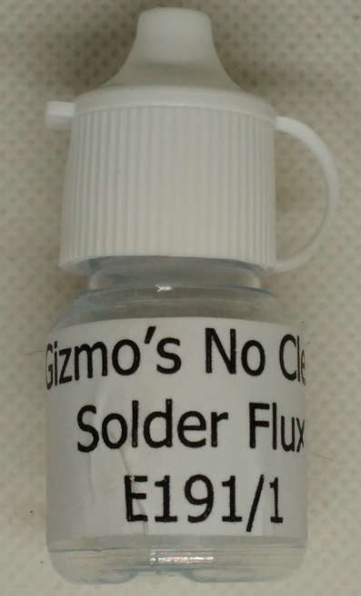 Gizmos No Clean Solder Flux E191/1 - 10ml ***LOCAL STOCK***