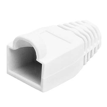 RJ45 Snagless Ethernet Cable Strain Relief Boot for CAT5, CAT5e and CAT6 - White ***LOCAL STOCK***