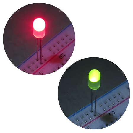 5mm LED Bipolar Red/Green ***LOCAL STOCK***