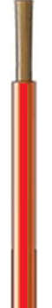 PVC Insulated Copper Solid Core Wire 0.3mm2 GB BV - Red ***LOCAL STOCK***