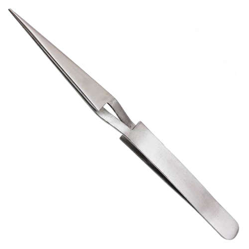 Tweezers Stainless Steel Cross Reverse Pointed ***LOCAL STOCK***