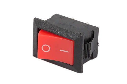 KCD1 Rocker Switch 20mm 250V 6A SPST ON OFF Red/Black ***LOCAL STOCK***