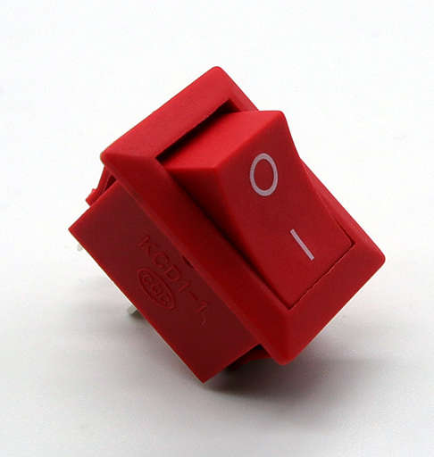 KCD1 Rocker Switch 20mm 250V 6A SPST ON OFF Red ***LOCAL STOCK***