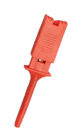 Test Hooks Micro SMT Probe Clips for Logic Analyzers - Red ***LOCAL STOCK***