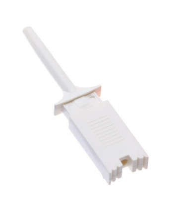 Test Hooks Micro SMT Probe Clips for Logic Analyzers - White ***LOCAL STOCK***