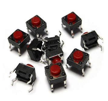 6 x 6 x 5 Micro Momentary Push Button Tactile Switch ***LOCAL STOCK***