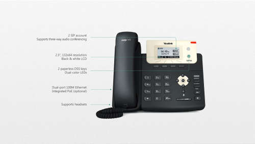 Yealink SIP-T21P E2 IP Phone VOIP