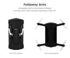 JJRC H37 ELFIE Foldable Mini RC Selfie Drone-2 MP camera(Local Stock)