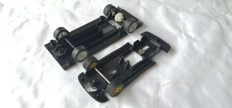 Scalextric Scrapyard - Bodies and Chassis