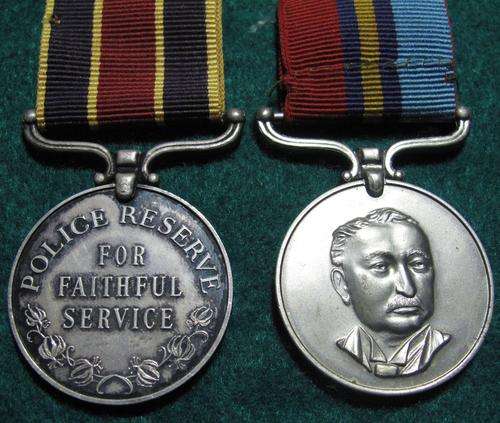 SET OF MEDALS MADE OUT TO A RHODESIAN
