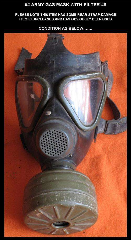 ## ARMY GAS MASK ##