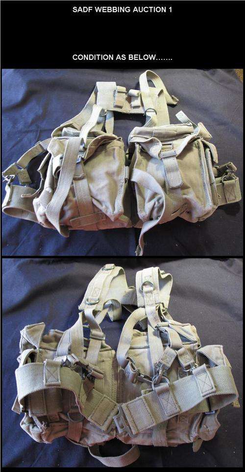 # SADF WEBBING - AUCTION 1 #