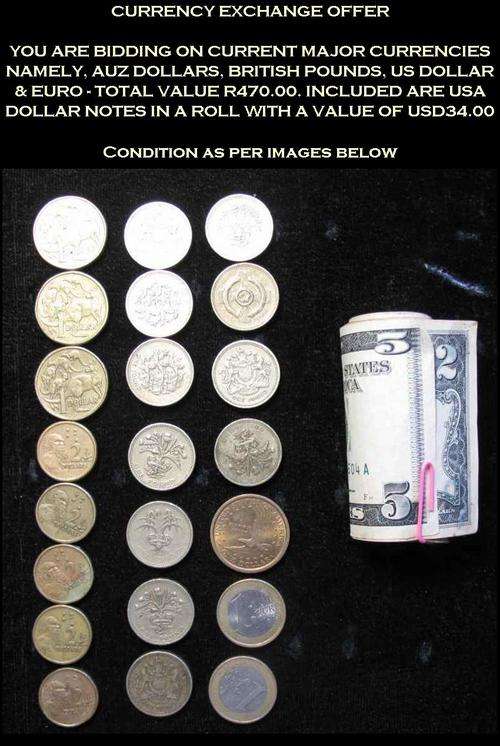 CURRENCY EXCHANGE OFFER