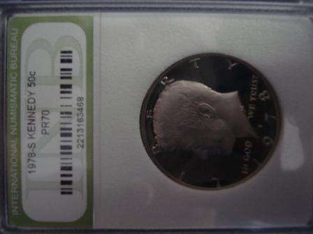 1978 KENNEDY 50c PR70