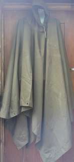 OLD SOUTH AFRICAN ARMY NYLON PONCHO/GROUND SHEET