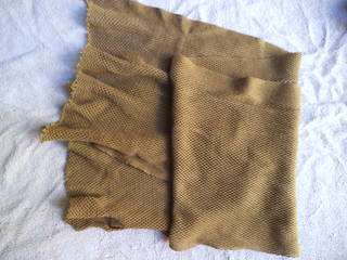 OLD SOUTH AFRICAN ARMY BROWN MESH SCARF