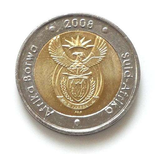 UNC 2008 NELSON MANDELA 90TH BIRTHDAY R5 BID PER COIN