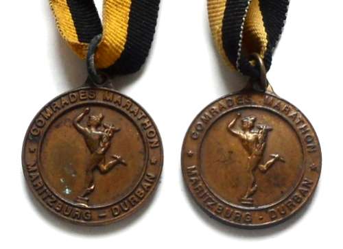 COMRADES MARATHON  MEDAL X2