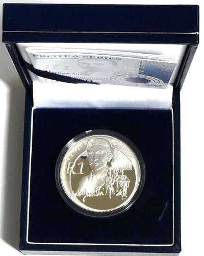 2008 SILVER R1 PROOF GHANDI S.A.M. BOX