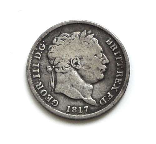 GREAT BRITAIN 1817 **SILVER** SHILLING