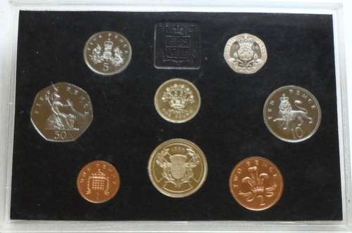1986 GREAT BRITAIN PROOF COIN SET