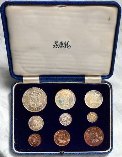 1960 SHORT PROOF SET IN S.A.M. BOX