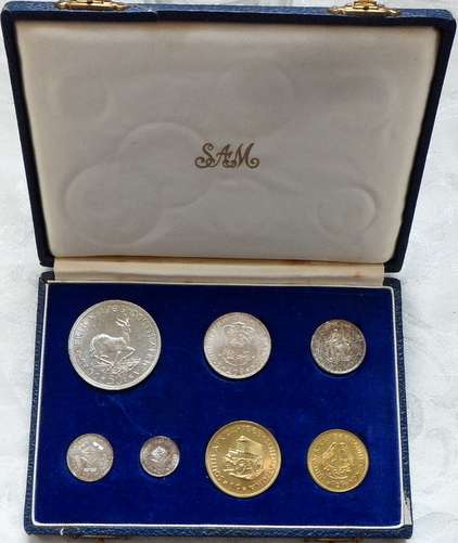 1963 SHORT PROOF SET IN S.A.M. BOX