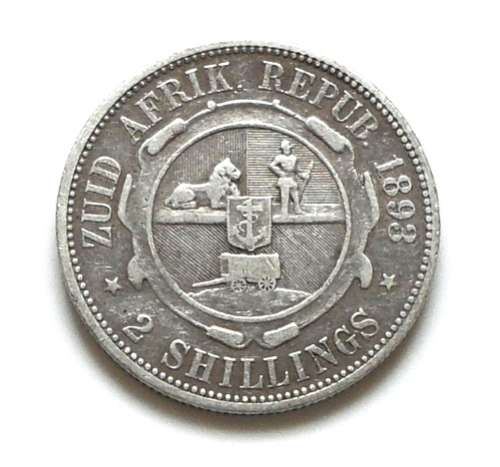 ZAR 1893 2 SHILLINGS