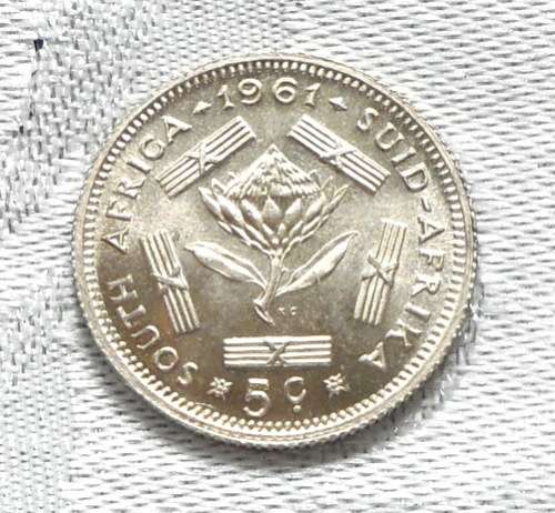 1961 5 CENT **EXCELLENT**