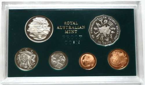 1982 AUSTRALIA PROOF SET XII COMMONWEALTH GAMES BRISBANE