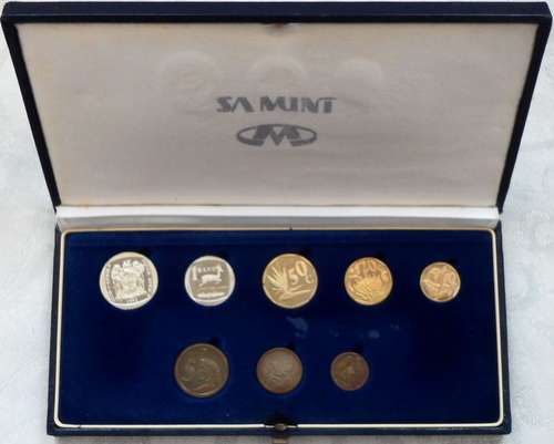 1992 RSA SHORT PROOF SET  S A M BOX