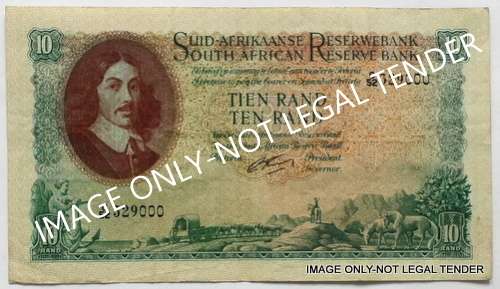 G RISSIK 10 RAND 1ST ISSUE 1962