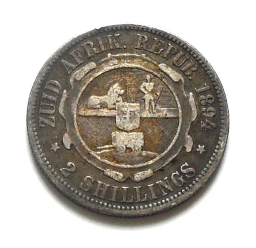 ZAR 2 SHILLINGS 1894