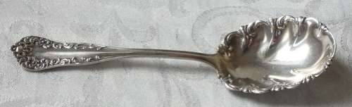 STERLING SILVER JAM SPOON 145MM 30.5 GRAMS