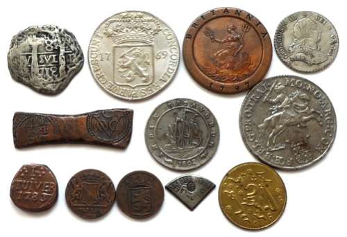 COMPLETE VAN RIEBEECK REPLICA COIN SET 12