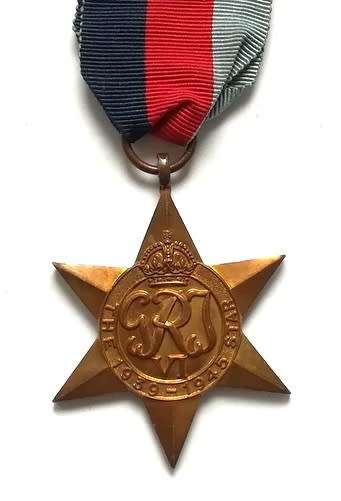 WW2 THE 1939-1945 STAR **UN-NAMED**
