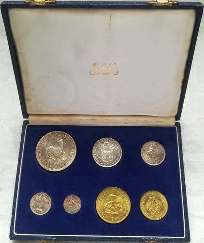 R S A  1964 SHORT PROOF SET S.A.M. BLUE BOX