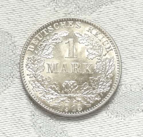 GERMANY 1913G **SILVER** MARK UNC **RARE**