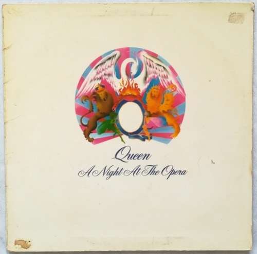 QUEEN - A NIGHT AT THE OPERA EMI EMLJ (D) 5059 1975 VINYL LP - VG