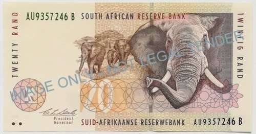 CL STALS 1993 20 RAND 2ND ISSUE EF