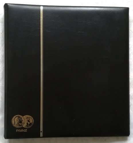 PRINCE COIN ALBUM - BINDER FILE + SLIPCASE + 7 CLEAR COIN PAGES
