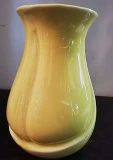 LUCIA WARE  YELLOW VASE 140 X 90 X 70 MM