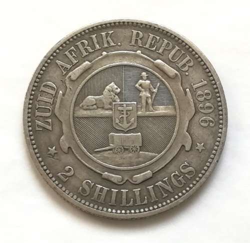 ZAR 1896 2 SHILLINGS